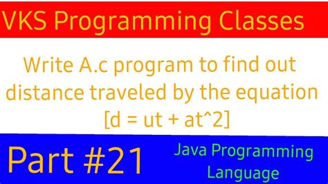 Java Distance Traveled By Vehicle Program .